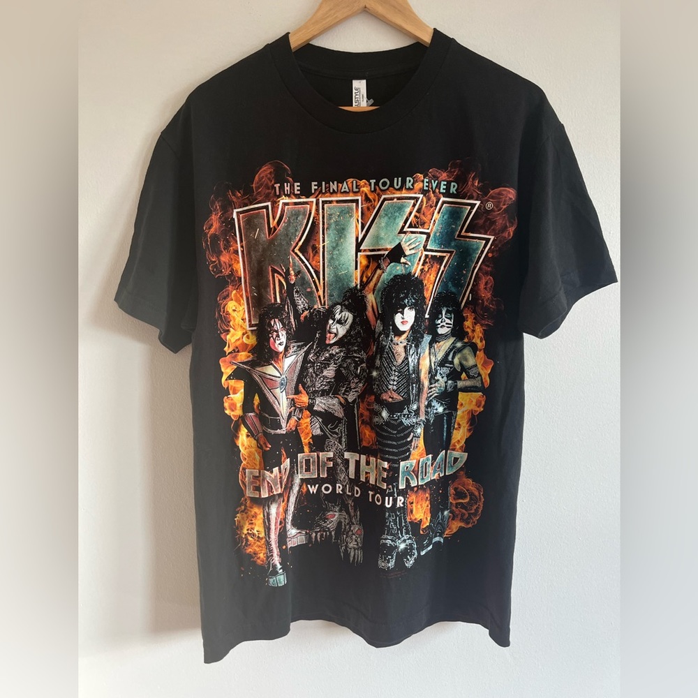 KISS End Of Road Tour T-Shirt / 2019 / Large